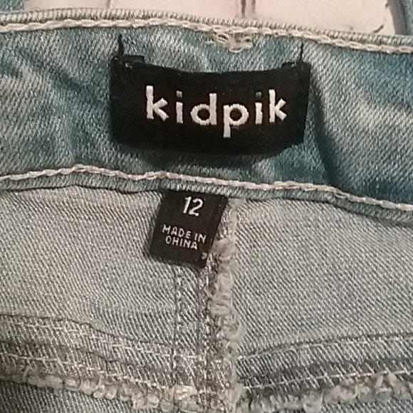 Girls Kidpik Jeans -Size 12 - Adjustable Waist - Picture 3 of 3
